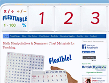 Tablet Screenshot of flexitable.co.uk